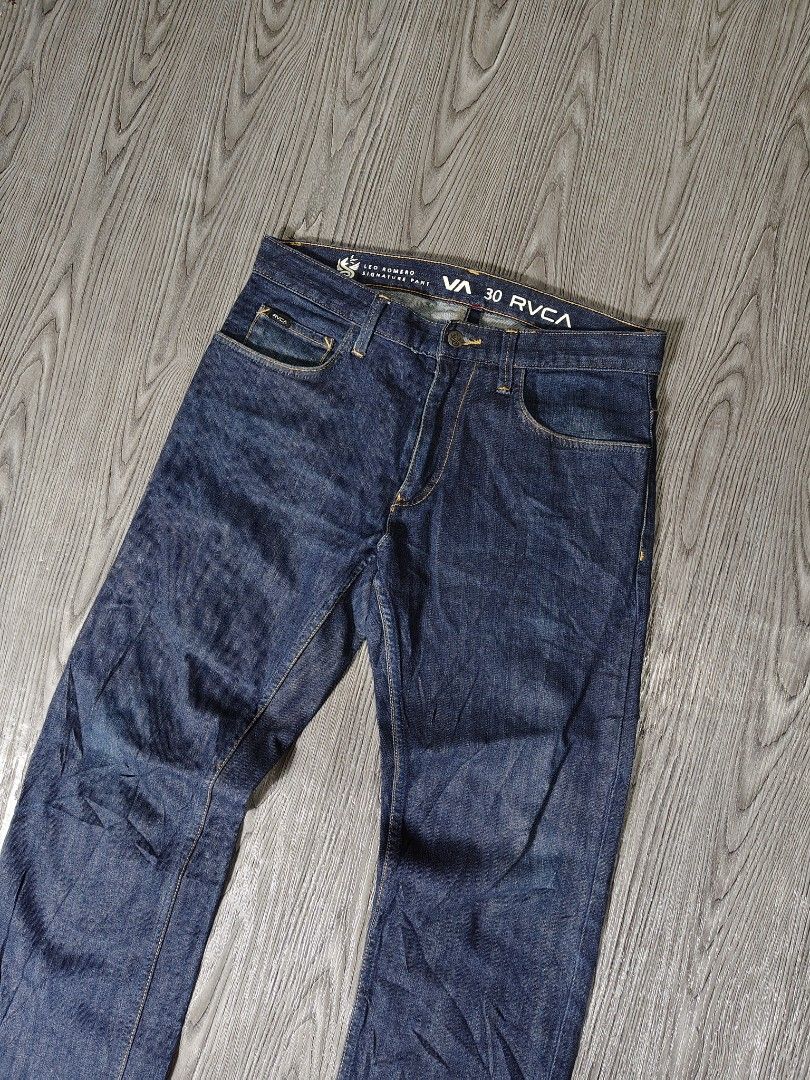 RVCA Leo Romero (Category: Jeans) located in Davao. Submitted by lucas06082030 (Listing ID 1434794141, Image 2). Description: RVCA Leo Romero Signature Pants Size 30 Length 42 Like new condition💯 No issue❌ Authentic💯.