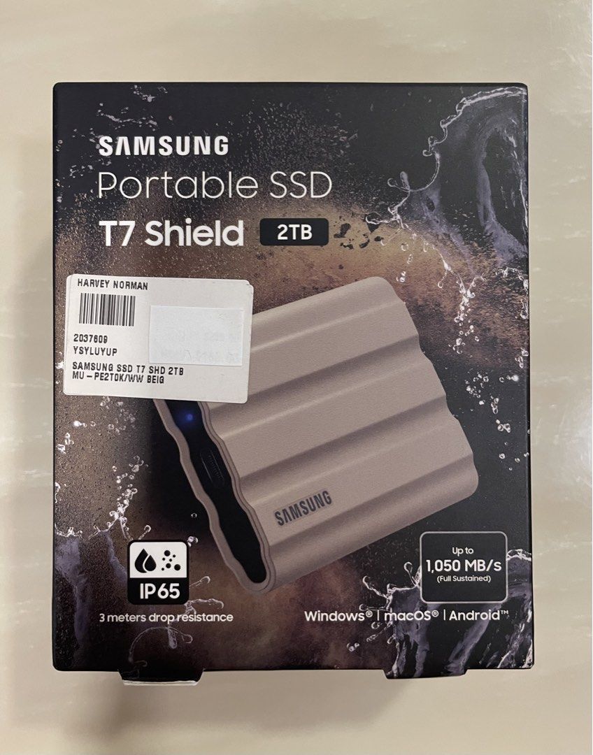 Samsung Portable SSD T7 Shield 2TB