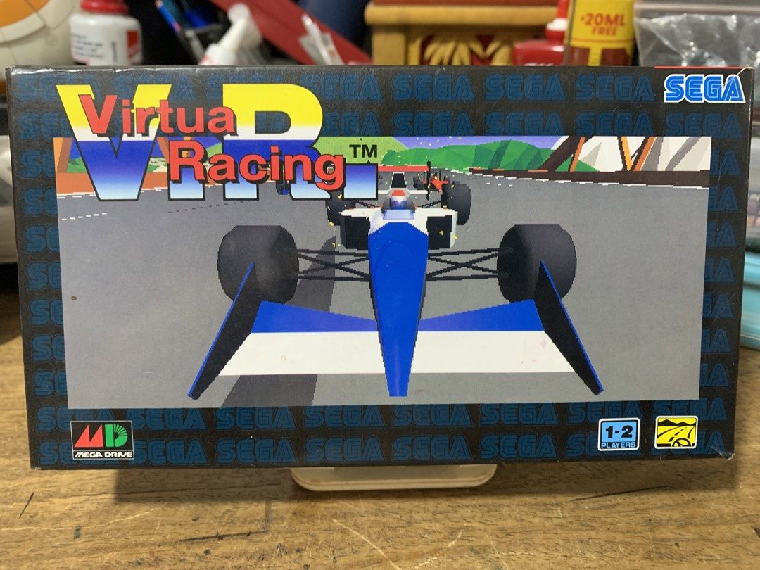 Sega Virtual Racing Mega Drive (Category: Others) located in Manila. Submitted by miah_collectiblesurplus (Listing ID 1434757853, Image 1). Description: 650 pesos Location Valenzuela retro video game, specifically the “Virtua Racing” title released for the Sega Mega Drive/Genesis platform.