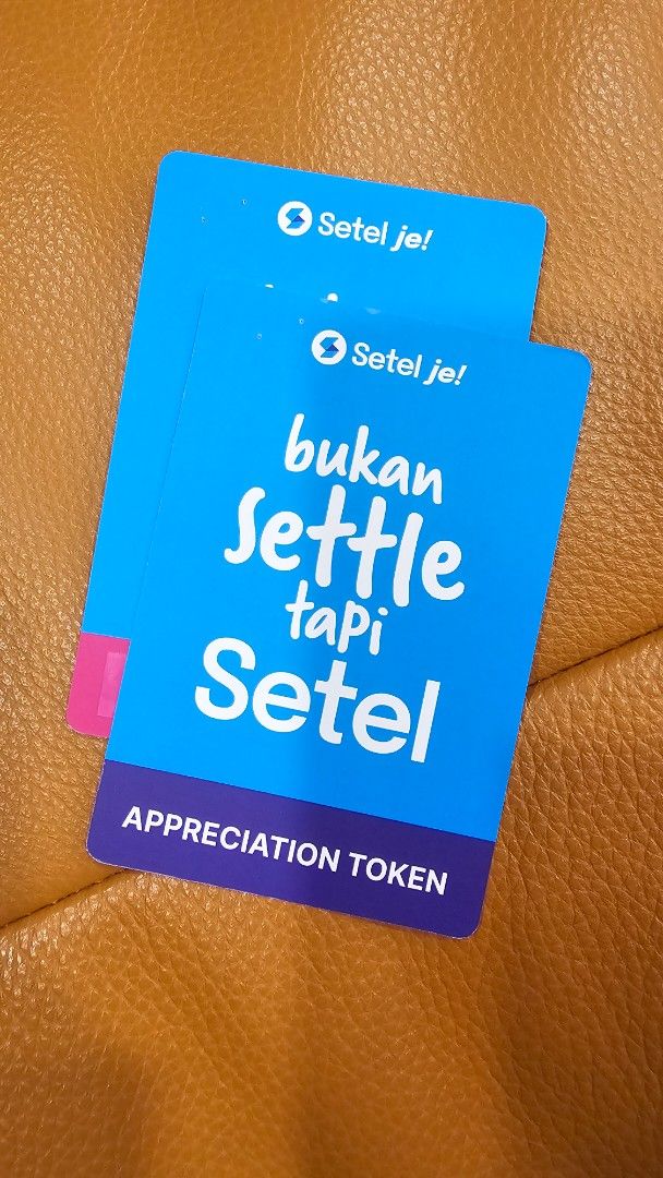 Setel Appreciation Token & Vouchers, Tickets & Vouchers, Vouchers on ...