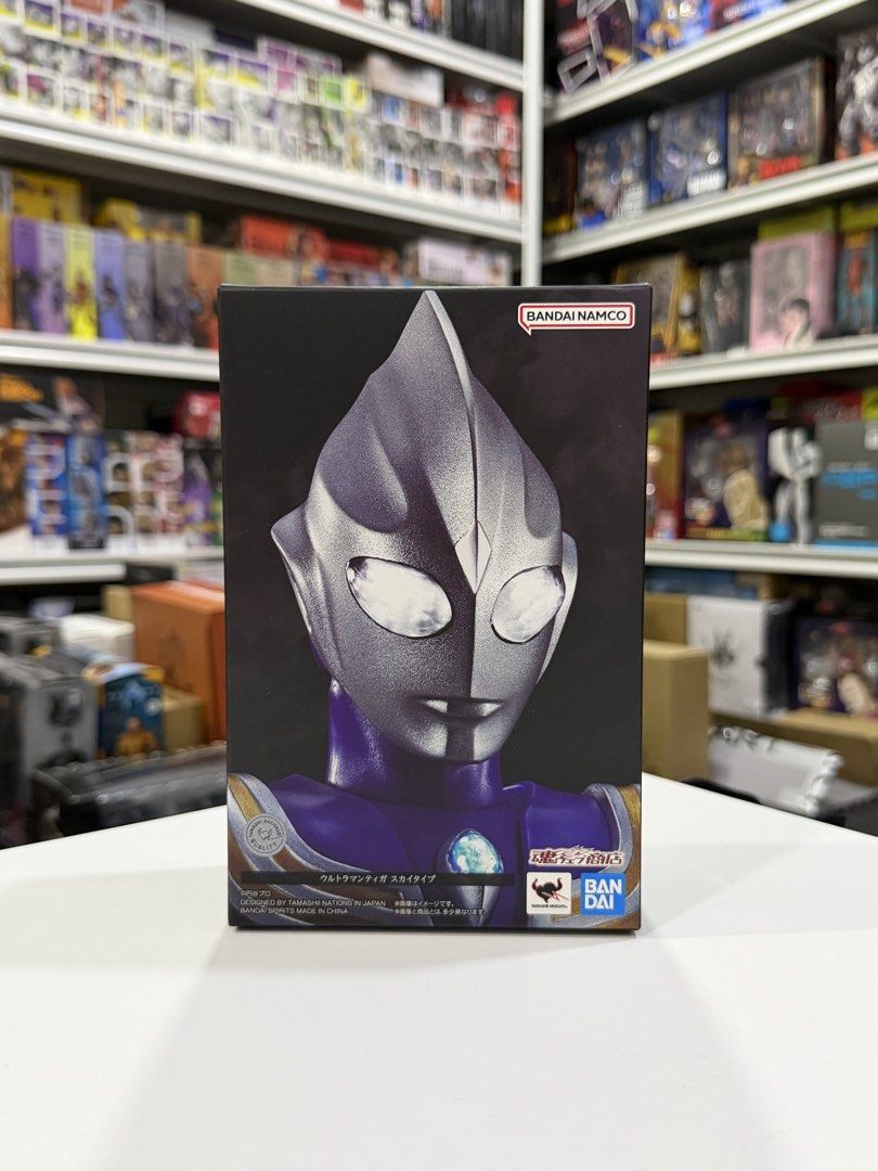 s.h.figuarts (SHINKOCCHOU SEIHOU) SHF ULTRAMAN TIGA SKY TYPE (Category: Toy Figures) located in Singapore. Submitted by cj_toys (Listing ID 1434629515, Image 1). Description: NORMAL PRICE $129 VIP PRICE $119.