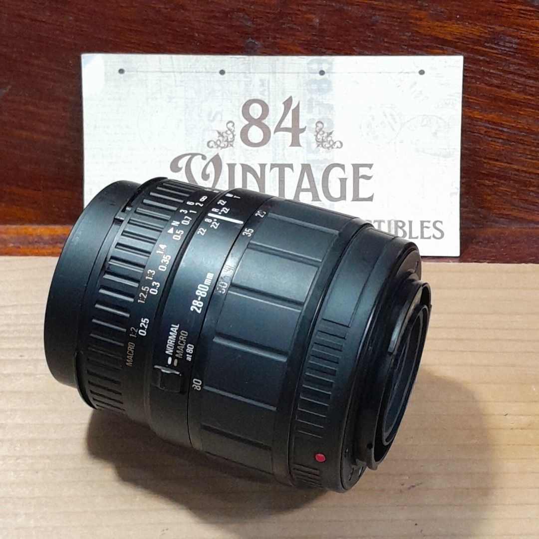 Sigma Zoom 28-80 Macro (Category: Lens & Kits) located in Las Pinas. Submitted by 84vintage (Listing ID 1434792107, Image 1). Description: Half lifesize for Minolta AF mount. Very good working condition. Actual photos posted. Please examine them carefully as they are part of the description. --📌 MUST READ Before Dealing with us 📌-- ⚠️Price is posted. No lowballs please. ⚠️Vintage items are only sold As Is Where Is. If you want new items without
