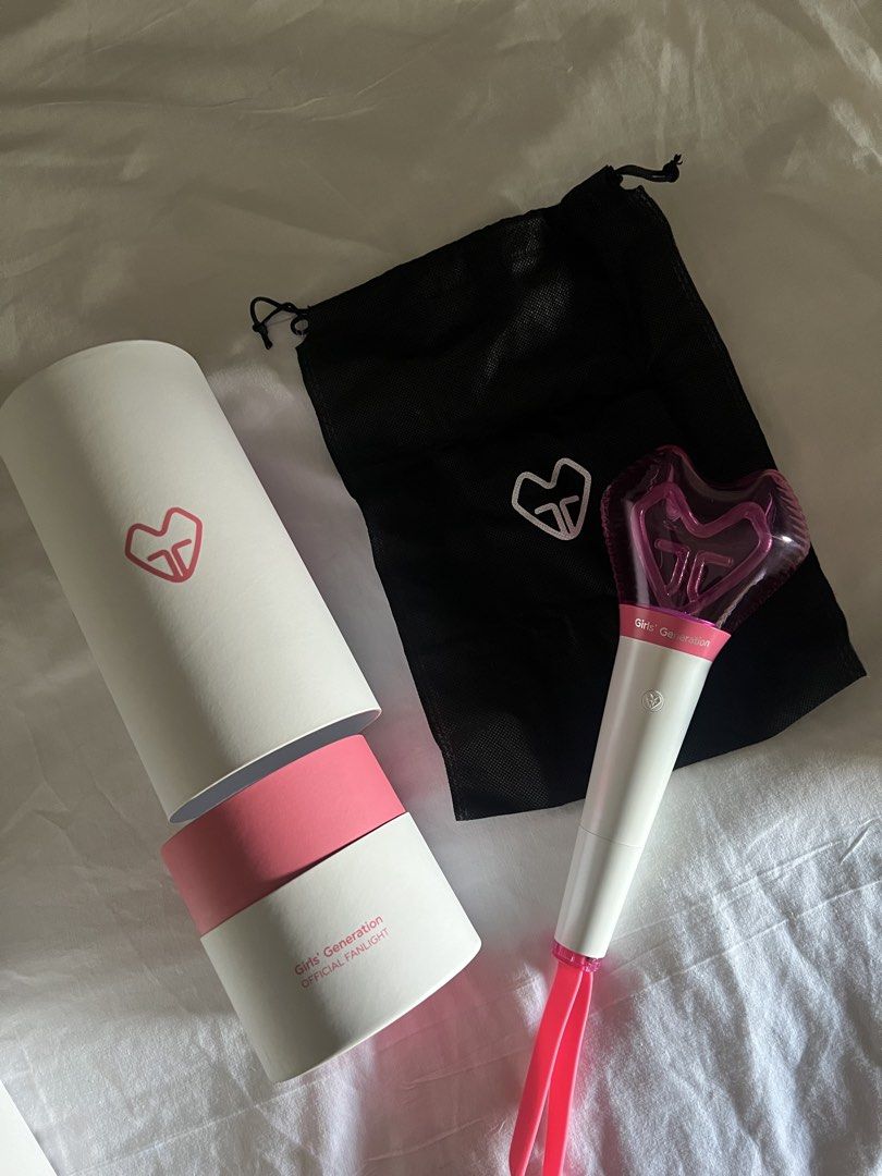 SNSD GG, AESPA, Candybong Infinity OFFICIAL LIGHT STICK (Category: K-Wave Merchandise) located in Manila. Submitted by tk.preloved (Listing ID 1434612531, Image 2). Description: Take them all for only 6k‼️ GG - 2.5k Aespa - 2k Candybong v3 - 2.5k Slightly nego.