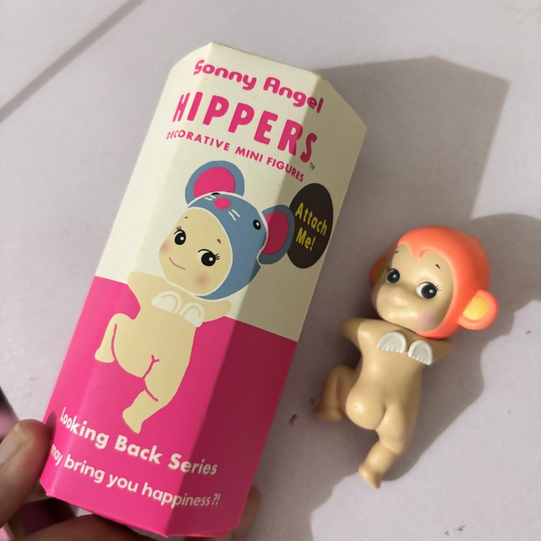 Sonny Angel Hippers looking back monkey (Category: Designer & Blind Box Toys) located in Taguig. Submitted by ynasrnb (Listing ID 1434757364, Image 3). Description: - original - w/ bnf - no adhesive but can put nano tape - x sensi, has flaws 💳 mop: gcash/bpi 🚚 mod: lalamove/ j&t 📍taguig .