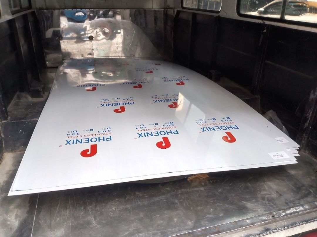 Stainless Sheet Hairline finish (Category: Construction & Building Materials) located in Manila. Submitted by joeyroque09 (Listing ID 1434655648, Image 2). Description: Stainless Sheet Hairline finish Specs: 1mm x 4x8ft Price: 4380.
