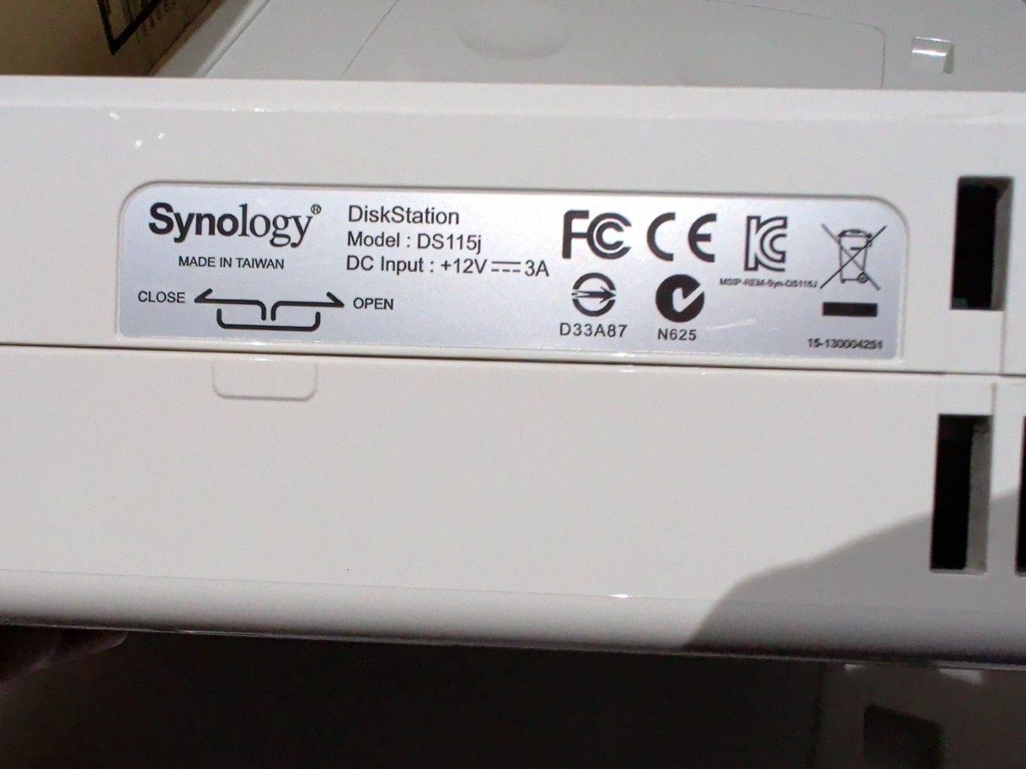 Synology NAS Diskstation DS115j439451884014817282