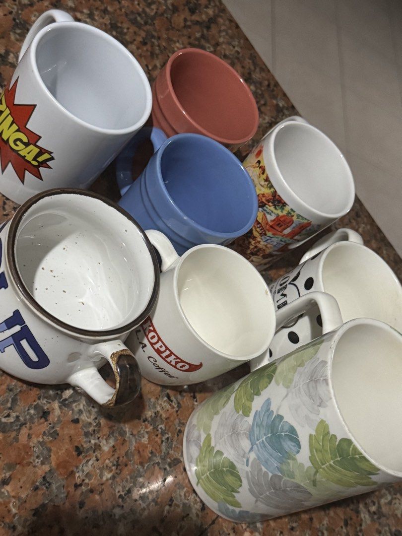 TAKE ALL COFFEE MUGS bundle (Category: Coffee & Tea Tableware) located in Quezon City. Submitted by sortstudio.___ (Listing ID 1434717623, Image 2). Description: 150php for everything For within the metro only. LAST PRICE POSTED.
