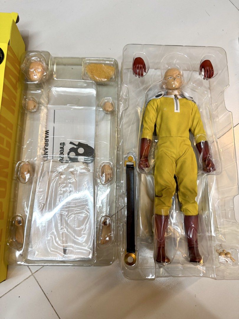 Threezero One Punch Man Saitama Deluxe Ver. (Category: Figurines & Statues) located in Pasay City. Submitted by superman_991 (Listing ID 1434713682, Image 3). Description: Threezero One Punch Man Saitama Deluxe Ver. 1/6 Mib open to check lng Small dot on chest see pic Price ₱5.5k Only No rush Shipping / Dibs now Paynow Location Paranaque Payment Gcash/Bpi Shipping Lalamove/Lbc (Lbc Via Sched) Buyers Risk / Fee ‼️Seller is not responsible for: los