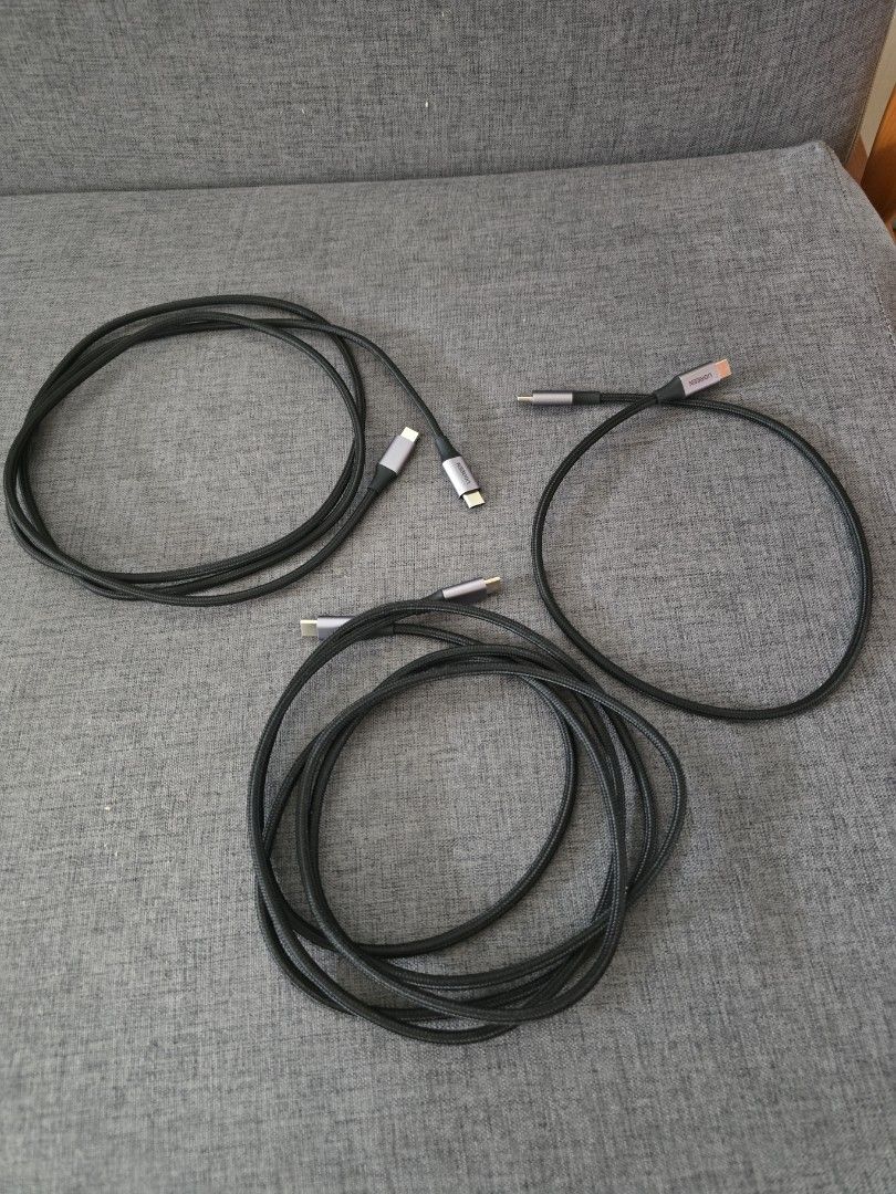 Ugreen usb c to usb c 100w charging cable (0.5m, 1.5m, 2m)