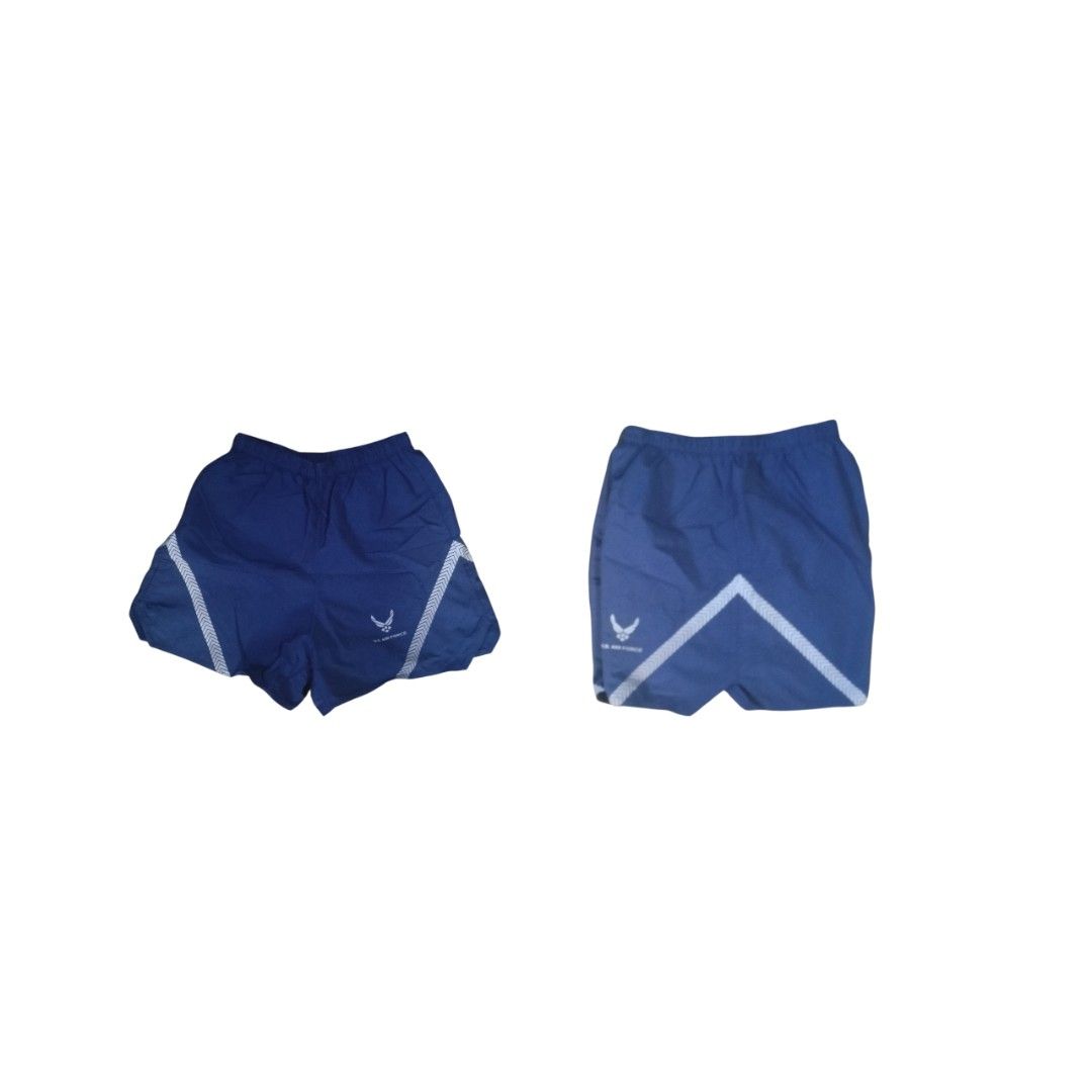 Vintage Air Force Short (Category: Shorts) located in Cabanatuan. Submitted by flipmopickmo (Listing ID 1434695682, Image 1). Description: Vintage Air Force PT Short - Dimes: W-30/36 L-16 - Leg Opening: 12 - No issues - No flaws - 9.5/10 or Better - Color may vary due to lighting ✨⚡ - Message me for more information.