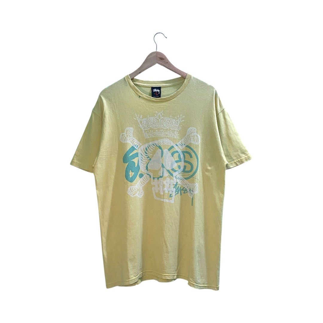 Vintage Stussy Skull Tee (Category: Tshirts & Polo Shirts ) located in Liliw. Submitted by phase.3 (Listing ID 1434788885, Image 1). Description: Vintage Stussy Skull Tee Large 21x29 Good condition *Stain Mine Price: 849 Color may vary due to lighting. All trademarks, logos, and brand names are owned by their respective brands and are used for identification and descriptive purposes only. .