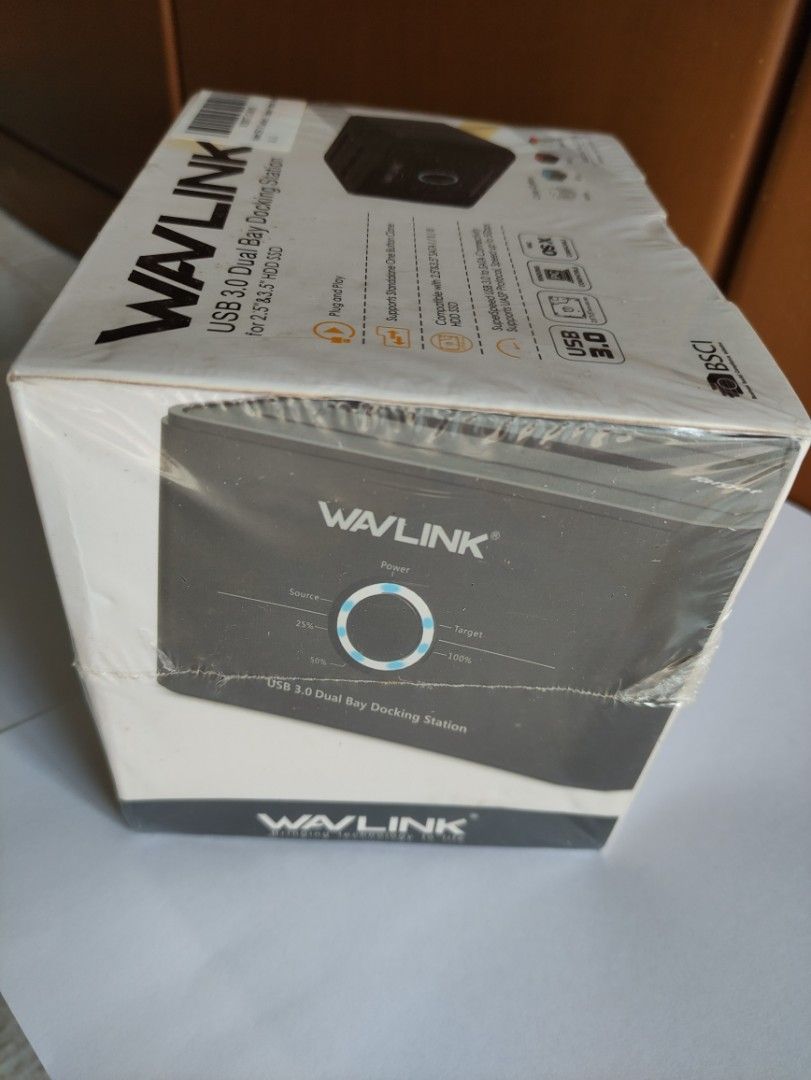 Wavlink USB 3.0 Dual Bay Docking Station494911946249349123
