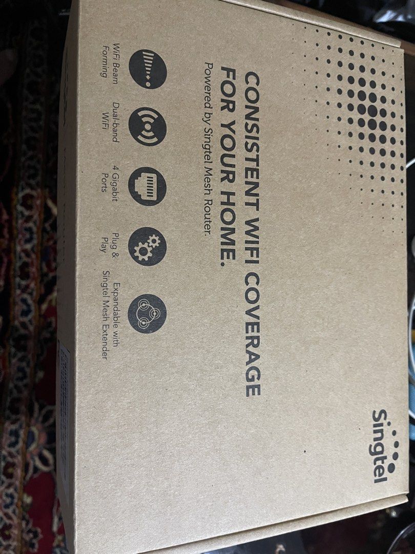 Wifi 6 Singtel Mesh Router439569419453736962