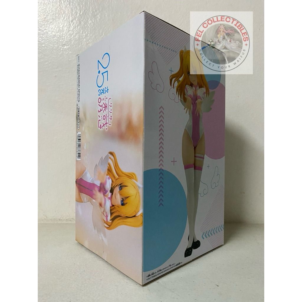 2.5 Dimensional Seduction - Amano Ririsa - Glitter & Glamours - Angel School Training Uniform Ver. (Bandai Spirits) Prize Figure (Category: Figurines & Statues) located in Manila. Submitted by felicson13 (Listing ID 1434924793, Image 3). Description: ‼BRAND NEW‼ This is MISB (sealed/unopened/brand new) not MIB (tupi box tapon blister/cardboard) 🚨 Authentic Prize Figurine🚨 🚛 Items will be packed properly and securely rest assured Country of ori