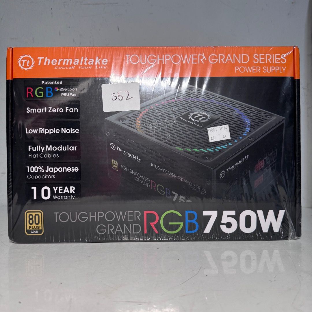 📦 Thermaltake Toughpower Grand 750W | Fully Modular | 80+ Gold ✨