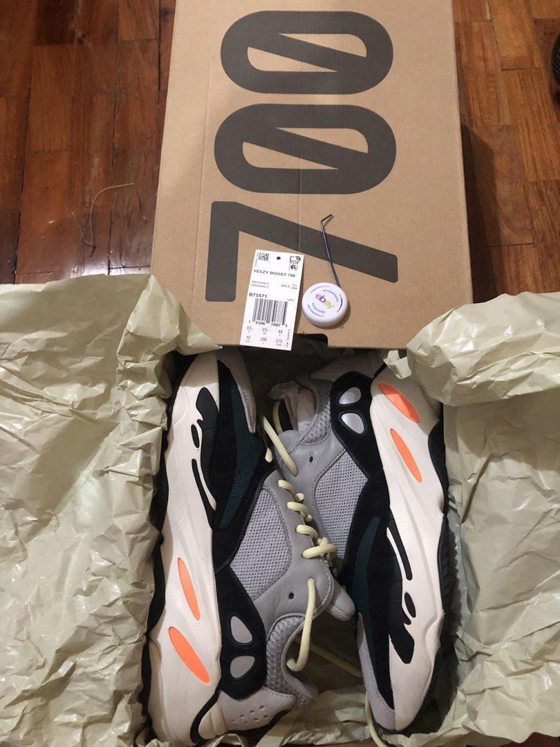 Adidas Yeezy Boost 700 Wave Runner size 10 2022 (Category: Sneakers) located in Manila. Submitted by Mike_MJ (Listing ID 1434929466, Image 1). Description: Adidas Yeezy Boost 700 Wave Runner 2022 Size US 10 Mens Manila Worn it a few times still in great shape (Bought it on eBay states got it on authenticated see it in the pictures).