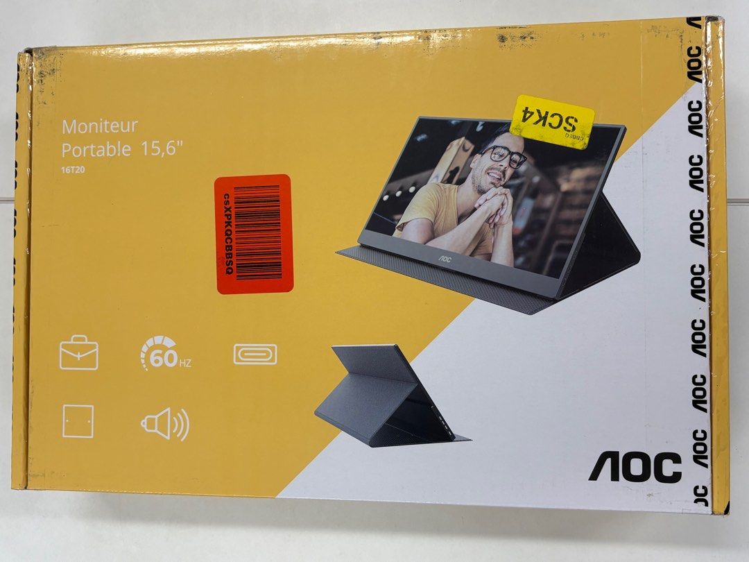 AOC 15.6" Portable Monitor