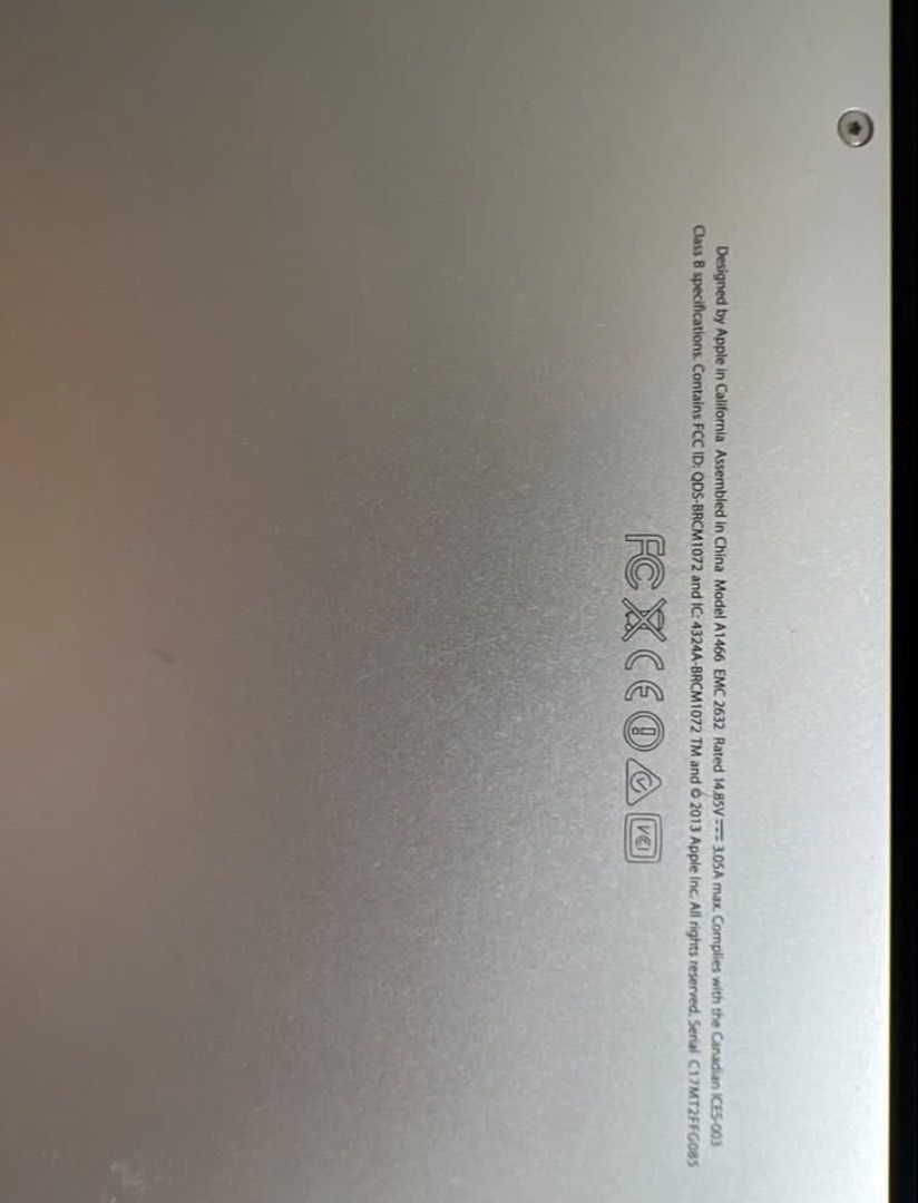 Apple MacBook Air 13-inch (2013)439662428931368962
