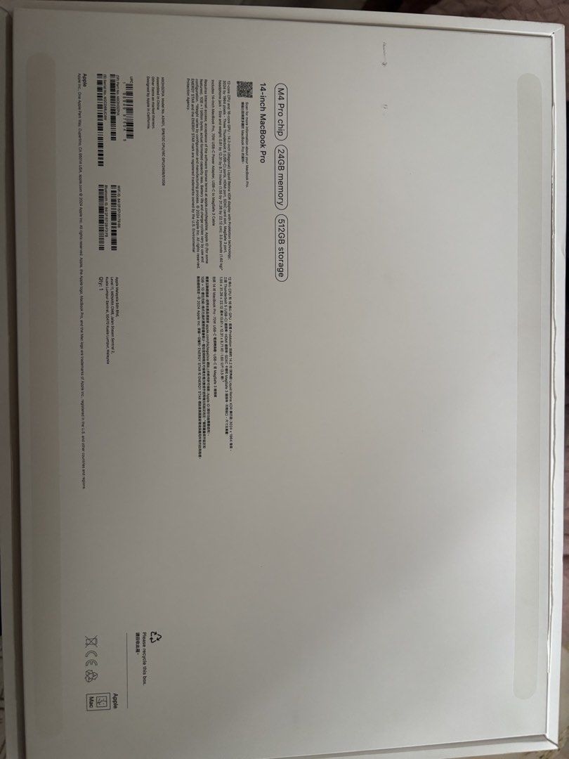 Apple MacBook Pro 14-inch (M4 Chip) - Like New439428702641868804