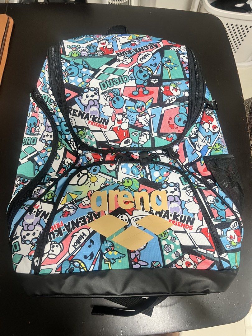 Arena Large Capacity Backpack 40L (Category: Backpacks) located in Makati City. Submitted by iambosspatrick (Listing ID 1434928946, Image 3). Description: FOR SALE‼️‼️ Arena Water Resistant Backpack 40L Water Resistant Srp: ₱5,620 Used once Selling for ₱5,000 slight negotiable RFS: Too big Meetups: Onyx Makati or BF Homes Parañaque Shipping thru Lalamove or LBC(cop/cod) c/o buyer .