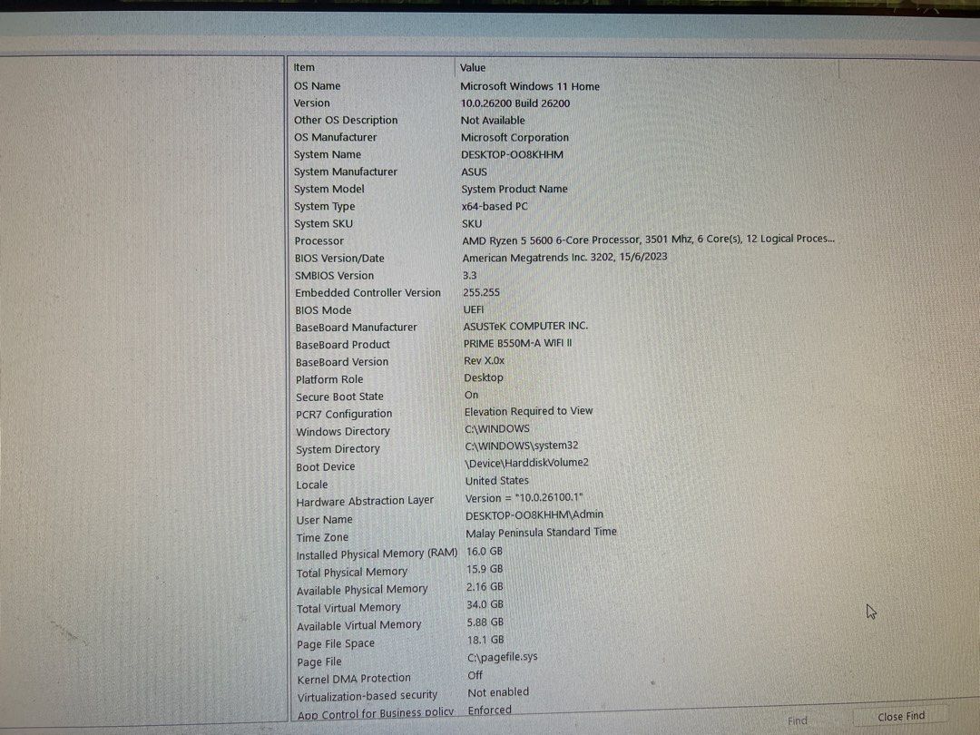 ASUS Desktop PC - Ryzen 5 5600, RTX 4070, 16GB RAM