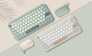 ASUS Marshmallow MD100 + KW100 Wireless Keyboard and Mouse Set