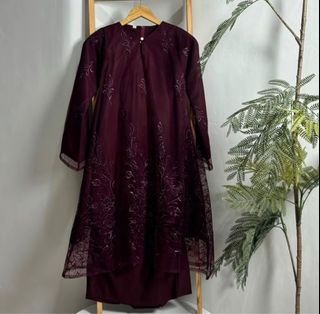 1,000+ Burgundy For Sale | Baju Kurung & sets | Carousell Malaysia