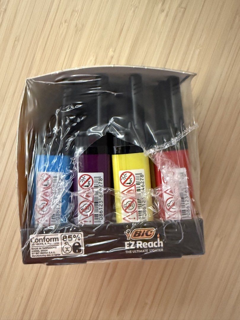 Bic reach lighter one dozen (13pc) (Category: Home Improvement Tools & Accessories) located in Singapore. Submitted by handburger (Listing ID 1434949219, Image 2). Description: Bought wrongly 12 pc brand new sealed $30 for all 12 pc 3 sets avail (36 pc).
