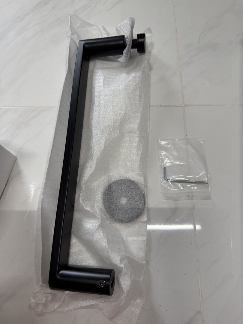 Black Modern Door Handle - New