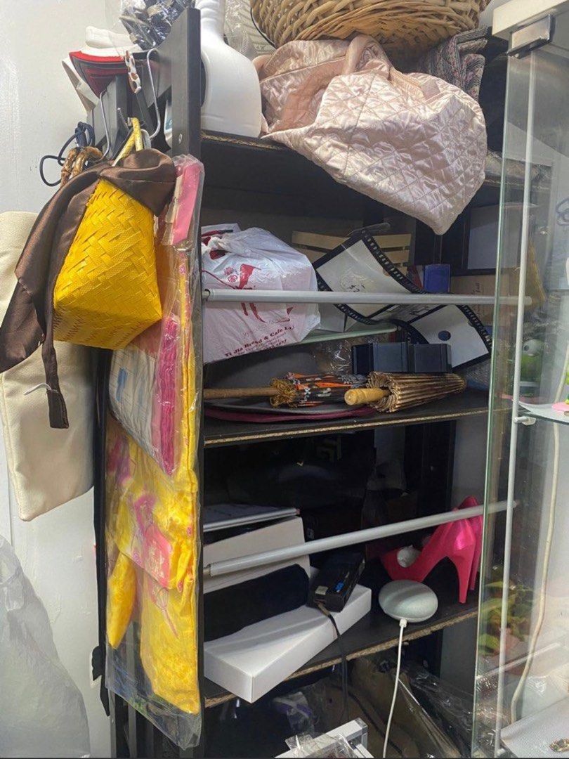 Black shelf