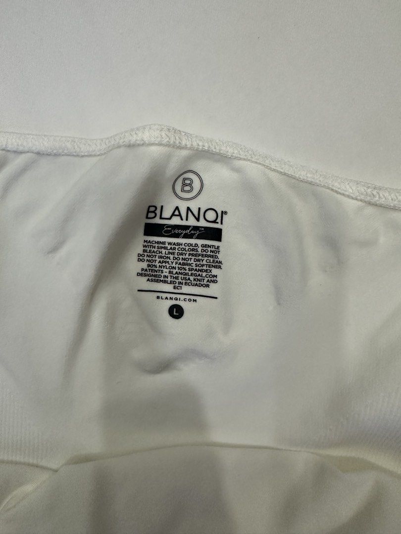 Blanqi Overbust Maternity Support Tank - Size L (Category: Sleeveless) located in Abulug. Submitted by coocus (Listing ID 1434838866, Image 1). Description: PRODUCT DETAILS The ultimate pregnancy gamechanger—supportwear you don’t have to cover up. All of our highly technical support features to ease the pains and strains of pregnancy, seamlessly built-in to a full coverage tank top. Designed with generous over-the-bust support and opaque stretchy