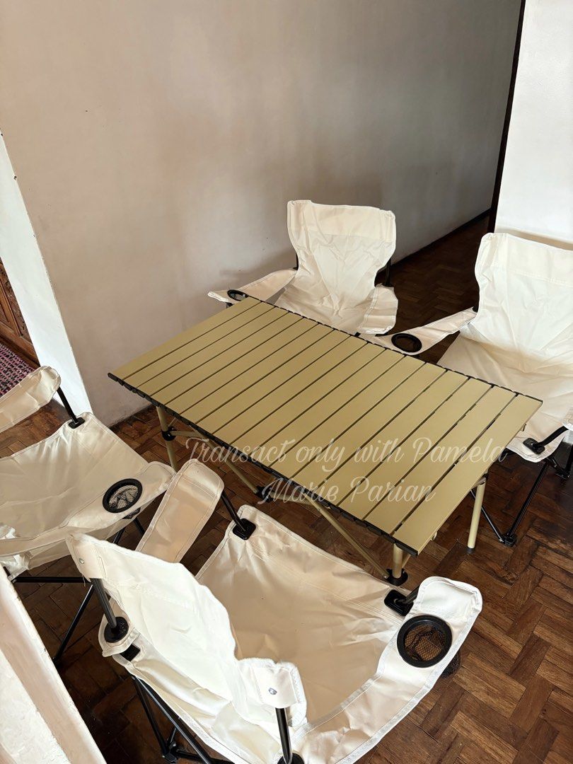 Camping Gears for Rent (Category: Hiking & Camping) located in Las Pinas. Submitted by phamyyy15 (Listing ID 1434901756, Image 2). Description: Camping Gears Package for 3 Days Rent! Inclusions: • Automatic Tent 3-4 Person • Awning Canopy 3m x 3m • 4 Camping Chair with Armrest • Foldable Large Table • Rechargeable Camping Lamp • Portable Gas Stove • Waterproof Mat • Cookware Set 📍Las Piñas/Parañaque.