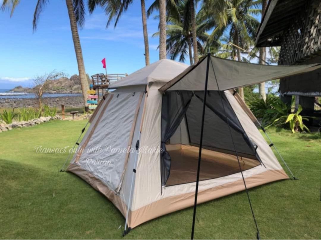 Camping Gears for Rent (Category: Hiking & Camping) located in Las Pinas. Submitted by phamyyy15 (Listing ID 1434901756, Image 3). Description: Camping Gears Package for 3 Days Rent! Inclusions: • Automatic Tent 3-4 Person • Awning Canopy 3m x 3m • 4 Camping Chair with Armrest • Foldable Large Table • Rechargeable Camping Lamp • Portable Gas Stove • Waterproof Mat • Cookware Set 📍Las Piñas/Parañaque.