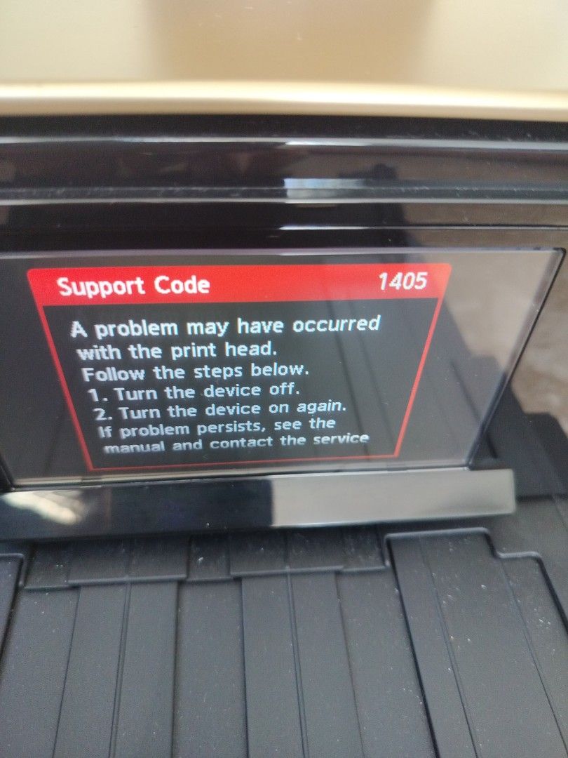 Canon PIXMA TS9170 Printer - For Parts439452830511943682