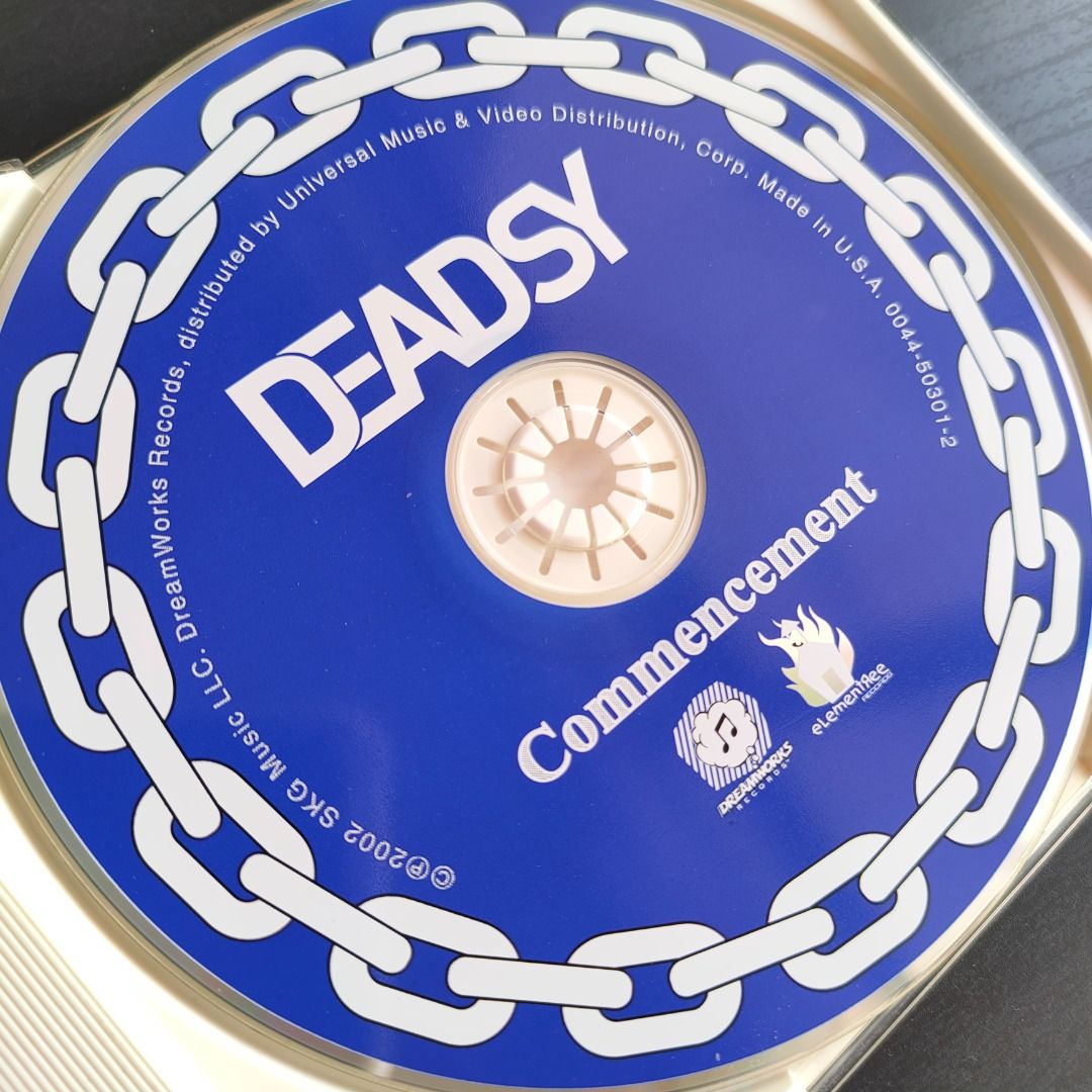 CD / US PRESS (2002) / DEADSY: COMMENCEMENT / PUNK ROCK / MEDIA: EX ...
