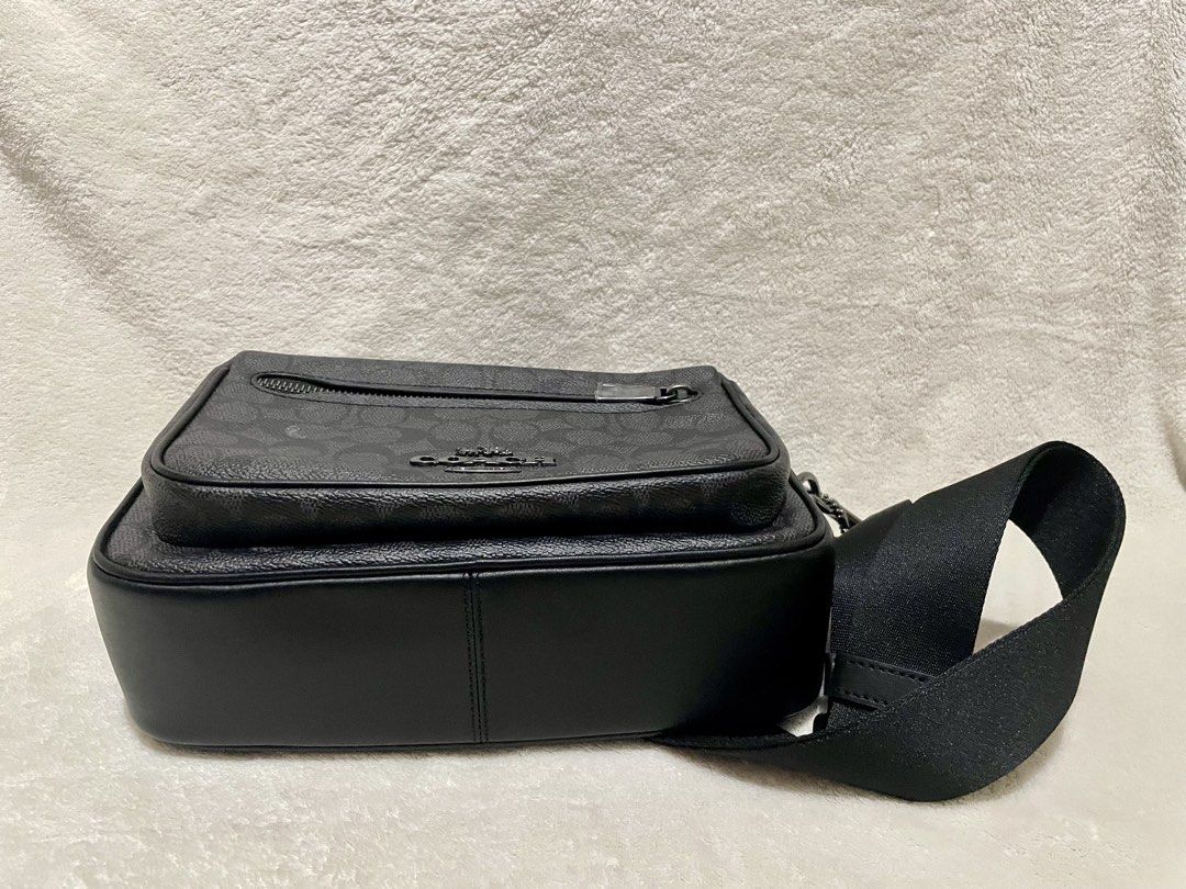 Coach crossbody bag - Charcoal Black (Category: Sling Bags) located in Mandaluyong City. Submitted by wysluxe (Listing ID 1434954589, Image 3). Description: Original Coach crossbody bag - Charcoal Black. .