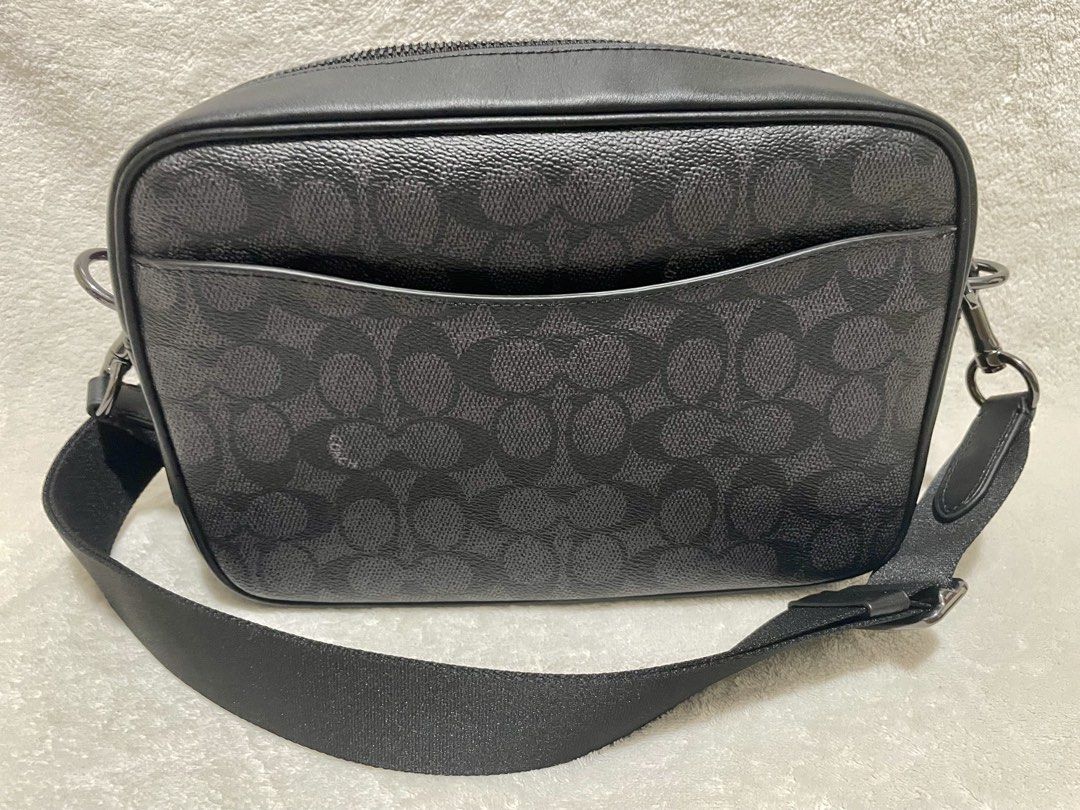 Coach crossbody bag - Charcoal Black (Category: Sling Bags) located in Mandaluyong City. Submitted by wysluxe (Listing ID 1434954589, Image 2). Description: Original Coach crossbody bag - Charcoal Black. .