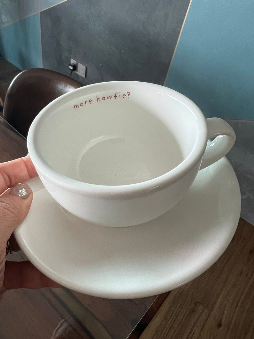 Coffee Cup and Saucer Set with Quotes439512928575170563