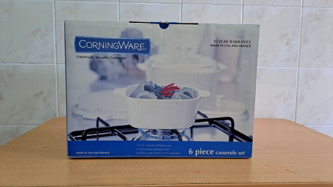 CorningWare Classics 6-Piece Casserole Set