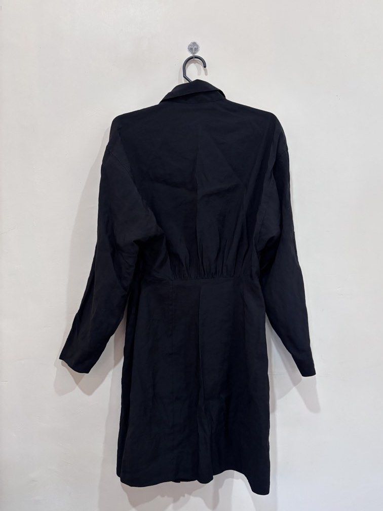 COS Black Buttoned Dress - Size XXS/32 (Category: Dresses) located in Taguig. Submitted by solana36 (Listing ID 1434852790, Image 2). Description: - Cinched waist, Button-down front - Size: EUR 32 - No issue, like new, nice quality - Selling low since it no longer fits me, see last photo for price reference.