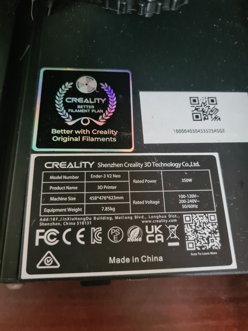 Creality Ender 3 V2 Neo 3D Printer439452834706247684