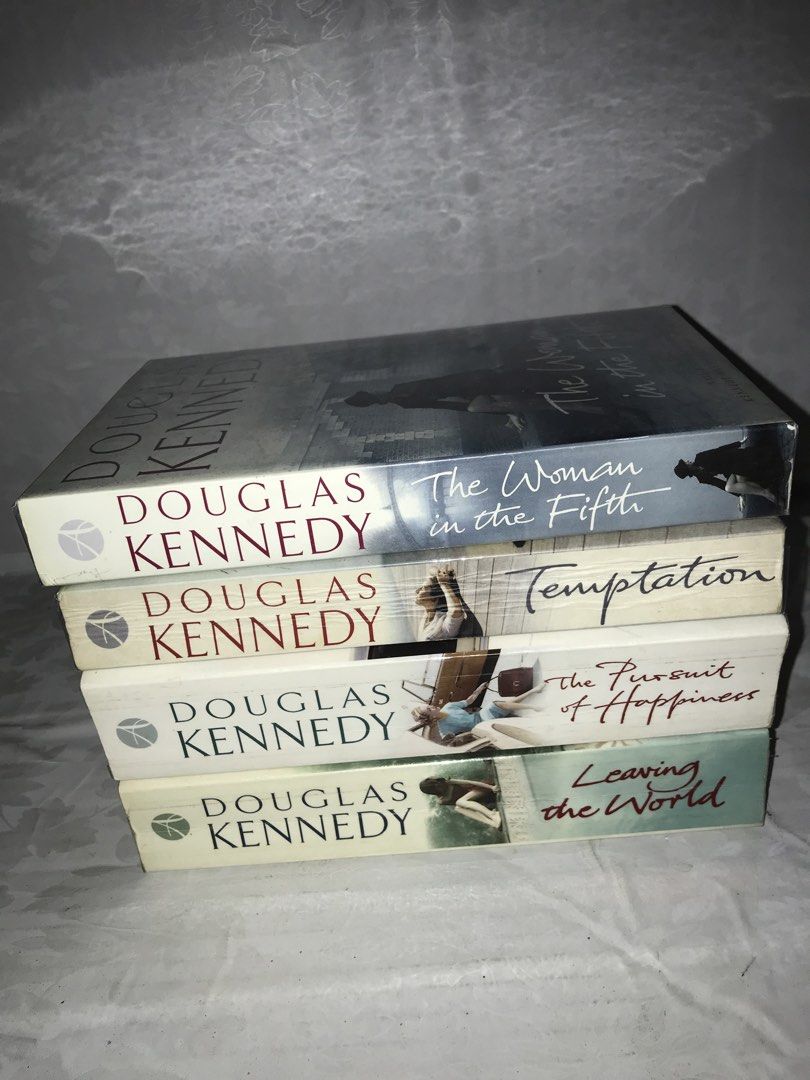 Douglas Kennedy Books (Category: Storybooks) located in Pilar. Submitted by dhelsomera20308 (Listing ID 1434936529, Image 1). Description: Douglas Kennedy is the bestselling author of 14 books. Three of his novels – The Dead Heart, The Big Picture and The Woman in the 5th – have been adapted as feature films. A Number One bestseller in France, he was awarded France’s Deauville Festival of American Cinema Literary Prize, awarded annually to an Ame