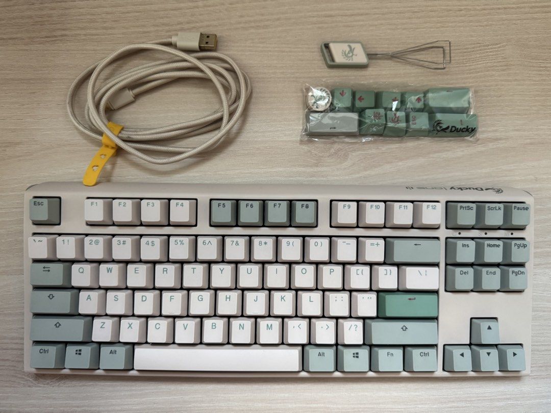 Ducky One 3 TKL Mechanical Keyboard - Matcha439434266228838400