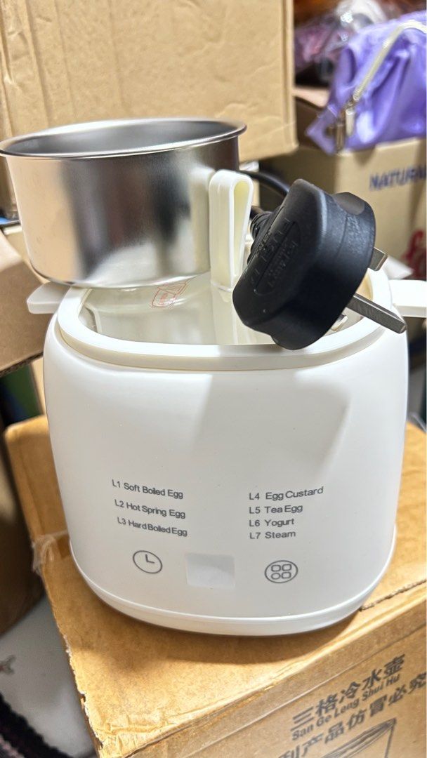 Egg maker (Category: Other Kitchen Appliances) located in Kuala Lumpur. Submitted by shaeira4800179 (Listing ID 1434956917, Image 1). Description: Egg maker ada 7 modes .