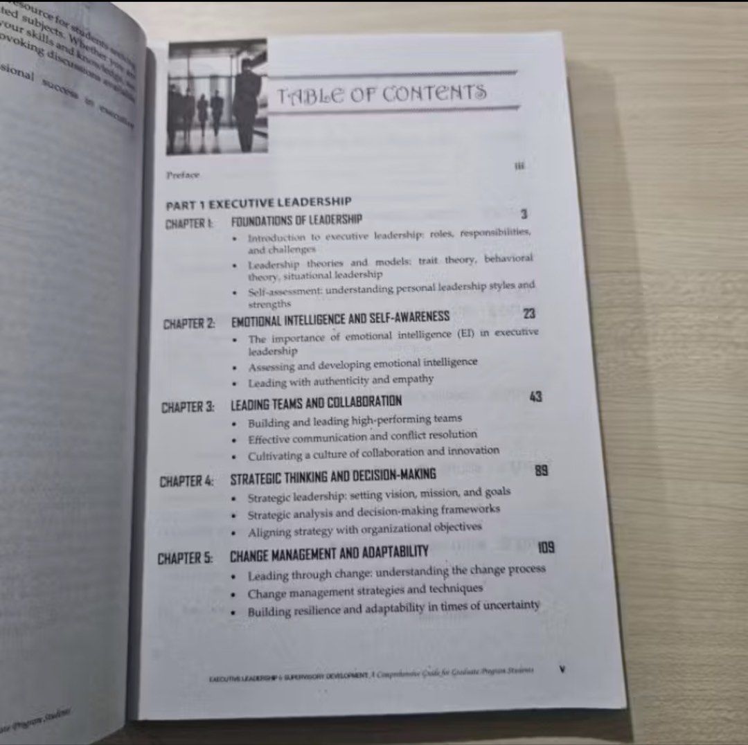 Executive Leadership Supervisory and Development Book by Abante (Category: Textbooks) located in Taguig. Submitted by dearestcatlady (Listing ID 1434996550, Image 2). Description: .