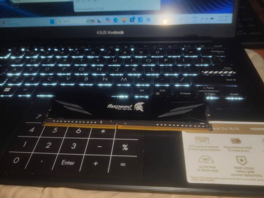 FASPEED 8GB 3200MHZ DDR4 RAM (Category: Computer Parts) located in Quezon City. Submitted by bilinakayoples (Listing ID 1434988432, Image 1). Description: SALE OR SWAP SA 8GB 3200MHZ HYPER X FURY RAM RFS:DI COMPATIBLE SA ISA KONG RAM NA BINILI.