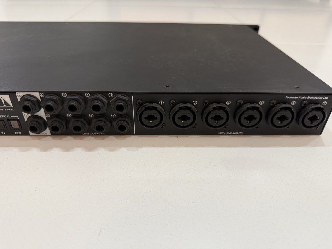 Focusrite Saffire Pro 40 Audio Interface447219191923363844