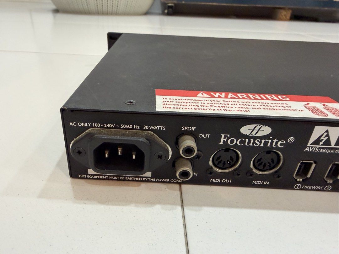 Focusrite Saffire Pro 40 Audio Interface447219191923363843