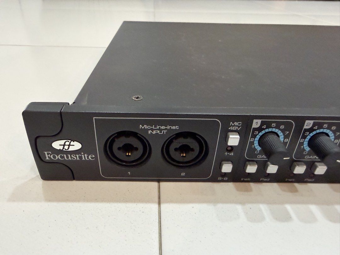 Focusrite Saffire Pro 40 Audio Interface447219191923363841