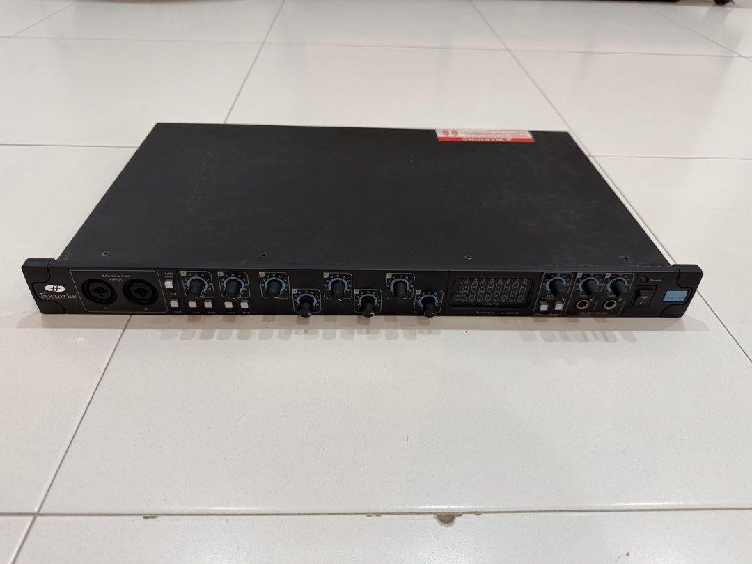 Focusrite Saffire Pro 40 Audio Interface447219191923363840